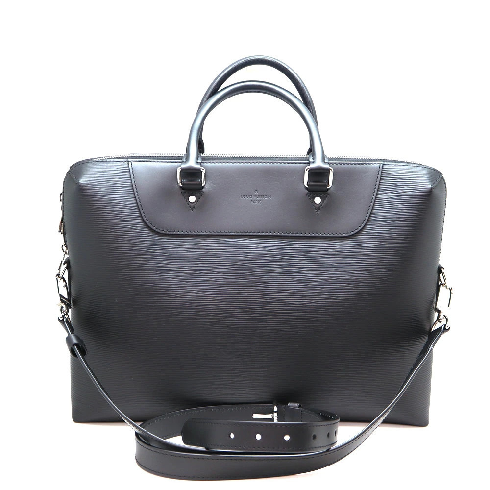 Louis Vuitton Porte document Jour Epi Black Bag
